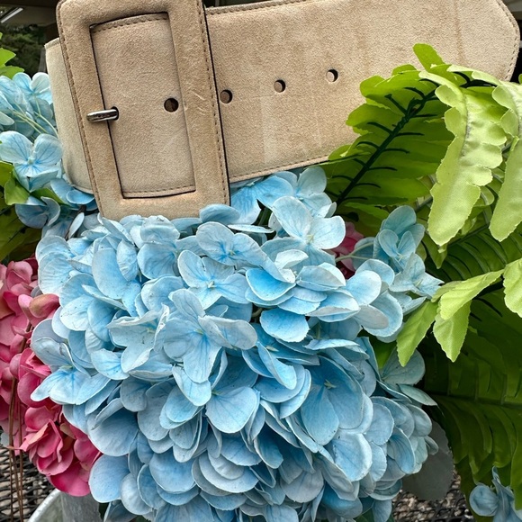 Ralph Lauren Accessories - Ralph Lauren Tan Suede Belt